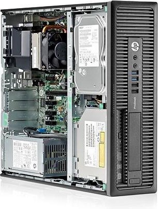 HP ProDesk 600 G1 SFF Vierde generatie Intel® Core™ i5 i5-4570 8 GB DDR3-SDRAM 256 GB SSD Zwart PC