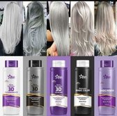 Matizador Toner Gloss ANTI GEEL zilver shampoo GRAFIET 500ml verbluffende effecten