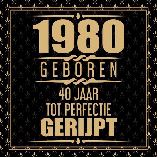 Bol Com 1980 Geboren 40 Jaar Tot Perfectie Gerijpt Niek Wigman 9789402150438 Boeken