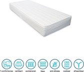 Apollo Matras Pocketveer geveerd Nasa / Traagschuim 5cm - 120 x 210cm Dikte 25cm