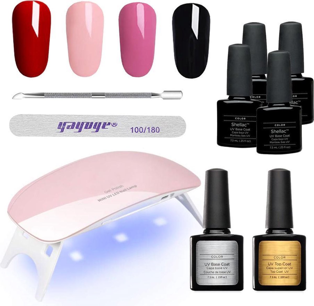 Gel Nagellak Essential Starter Kit Inclusief Professionele