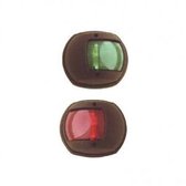 Set navigatie verlichting LED zwart voor boten tot 7 meter 12V 42,8mA (GS10314)