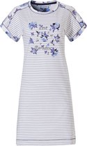 Pastunette Dames Nachthemd - Blauw - Maat 36