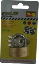 Stahlex Hangslot inclusief 2 sleutels - Ø 30 mm - Superlock
