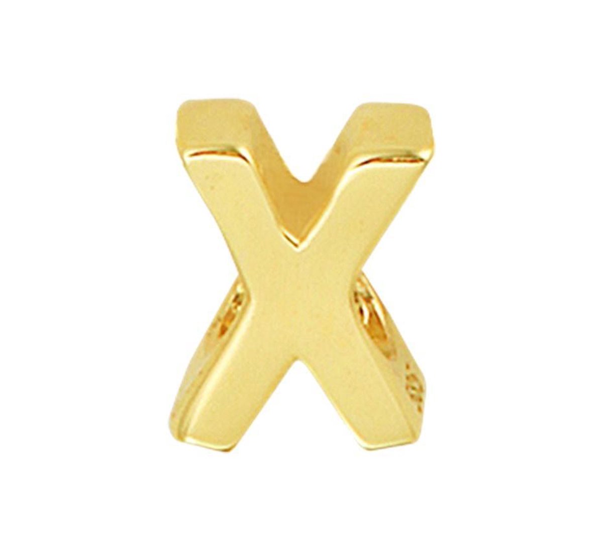 Geelgouden Hanger letter 4021500