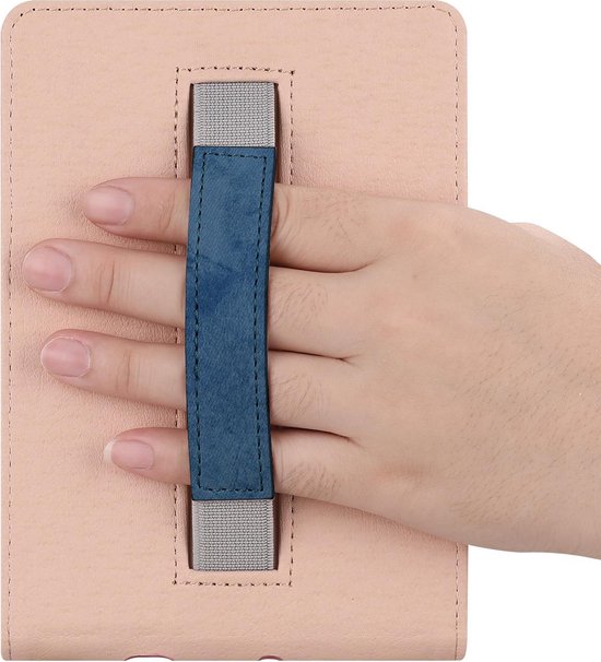 Kobo Clara HD e-Reader Premium Hoes Case Cover Donker Blauw - Stand - Beschermhoes - Sleepcover