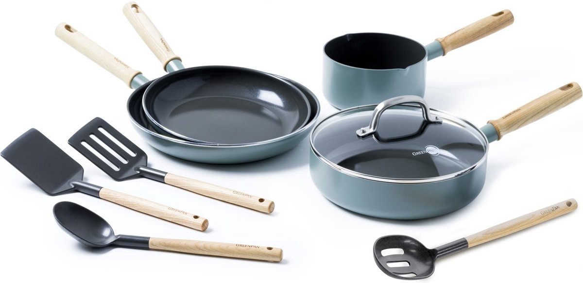 GreenPan Mayflower 9-delige pannenset