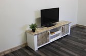 Steigerhout tv-meubel Cayenne - steigerhout - 160x40x45 hoog