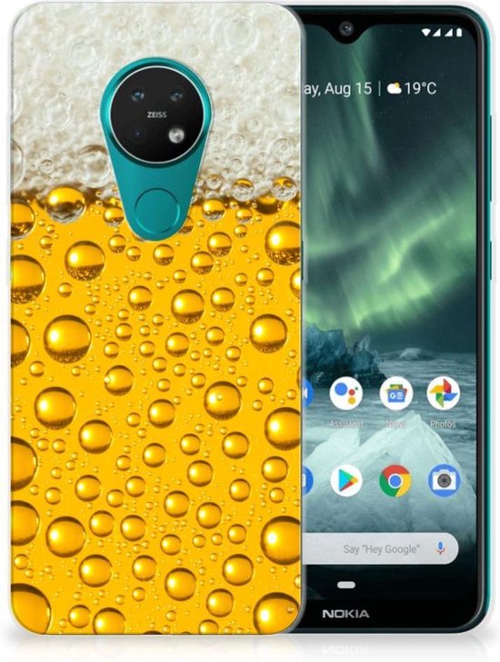Nokia 7.2 6.2 Siliconen Case Bier