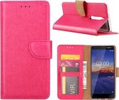Xssive Hoesje voor Nokia 3.1 - Book Case - Pink