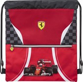Ferrari F1 Gymbag - 42 x 36 cm - Rood