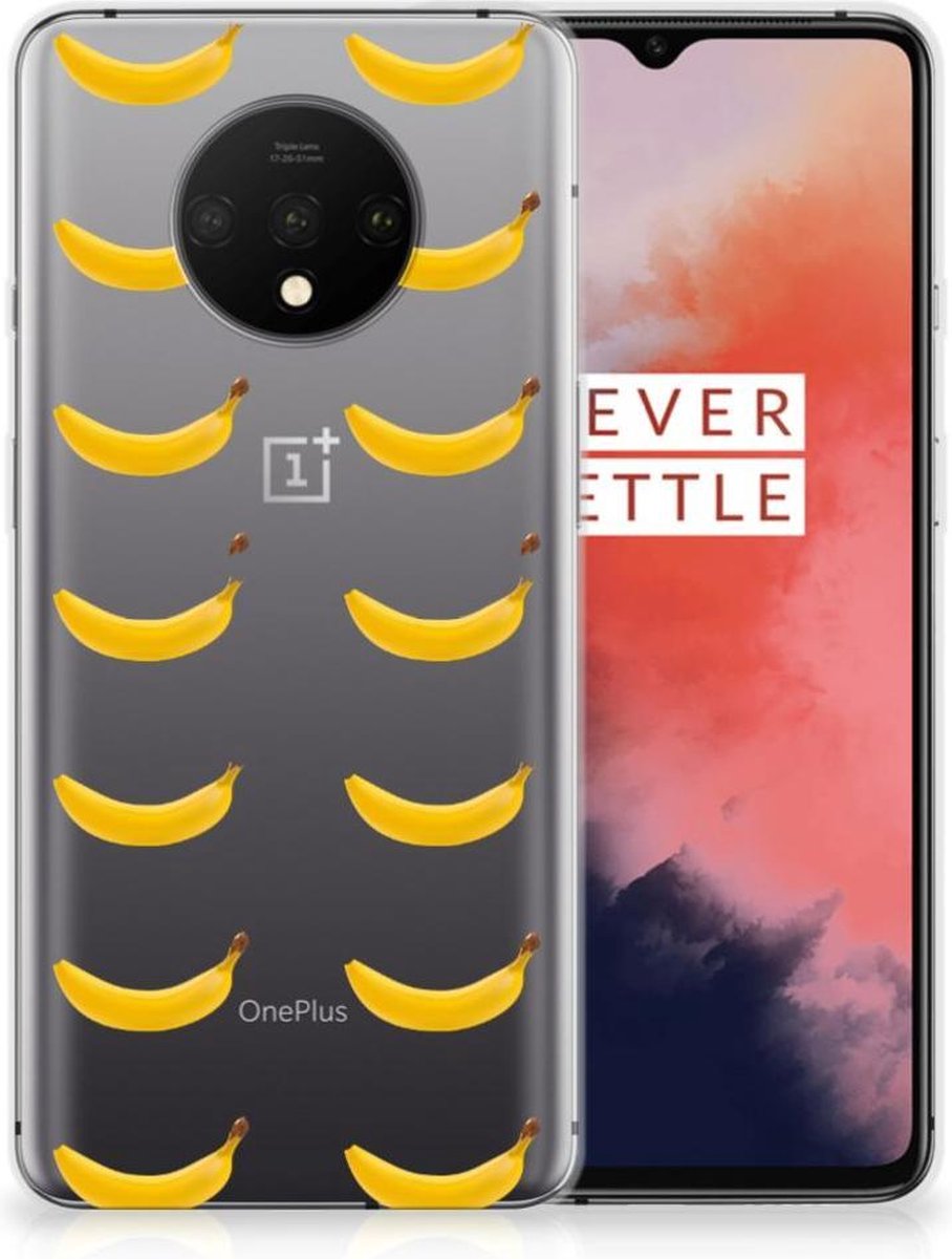 OnePlus 7T Siliconen Case Banana