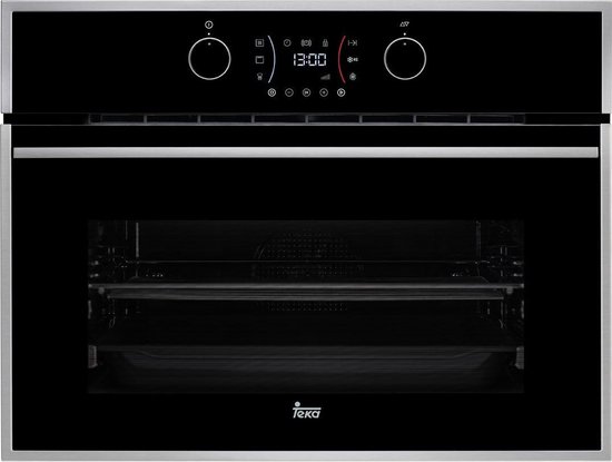 Foto: Ferre xe61cs inbouw conventioneel oven 60 cm 2325w zwart glas