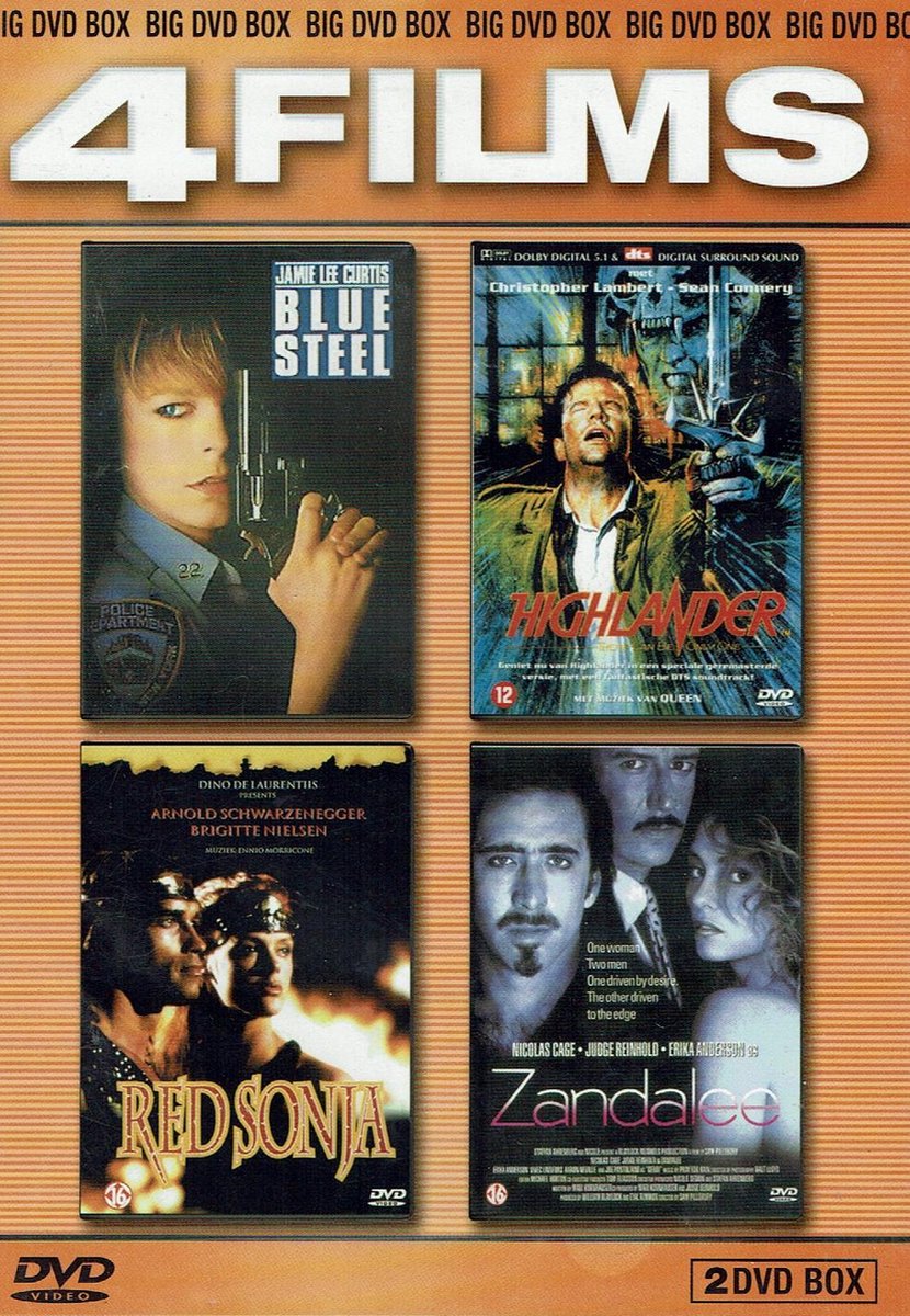 Speelfilm - Highlander/Red Sonja/Zand