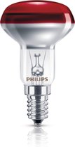 Philips Incandescent reflector lamp 40W dimbaar rode reflectorgloeilamp met E27-fitting