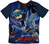 Batman blauw shirt maat 98 - 3 jaar
