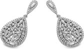 Velini jewels -EA6579W -Oorbellen -925 Zilver gerodineerd -Cubic Zirkonia