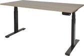 Zit Sta Bureau - T-poot Elek 160x80 robson -zwart frame