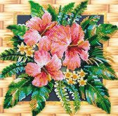 kralen borduurpakket TANZANIAN FLOWERS - ABRIS ART