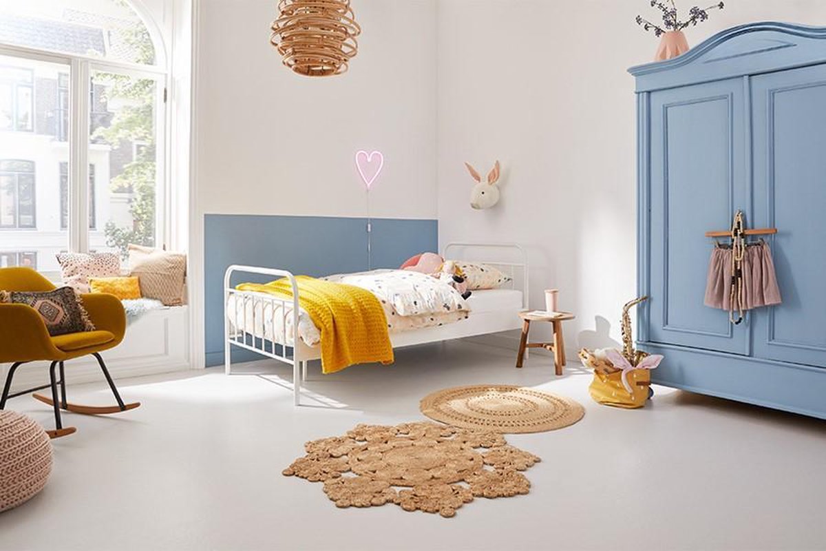 Beter Bed Alex Metalen Bedframe Kinderbed 90x210cm Wit bol