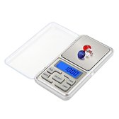 Professionele Digitale Mini Pocket Keuken Precisie Weegschaal - Op Batterij - 0,1 G tot 500 Gram- Ultra Nauwkeurige Zakweegschaal - LCD Display