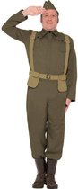 Smiffy's - Leger & Oorlog Kostuum - Landmacht Soldaat - Man - Groen - Medium - Carnavalskleding - Verkleedkleding