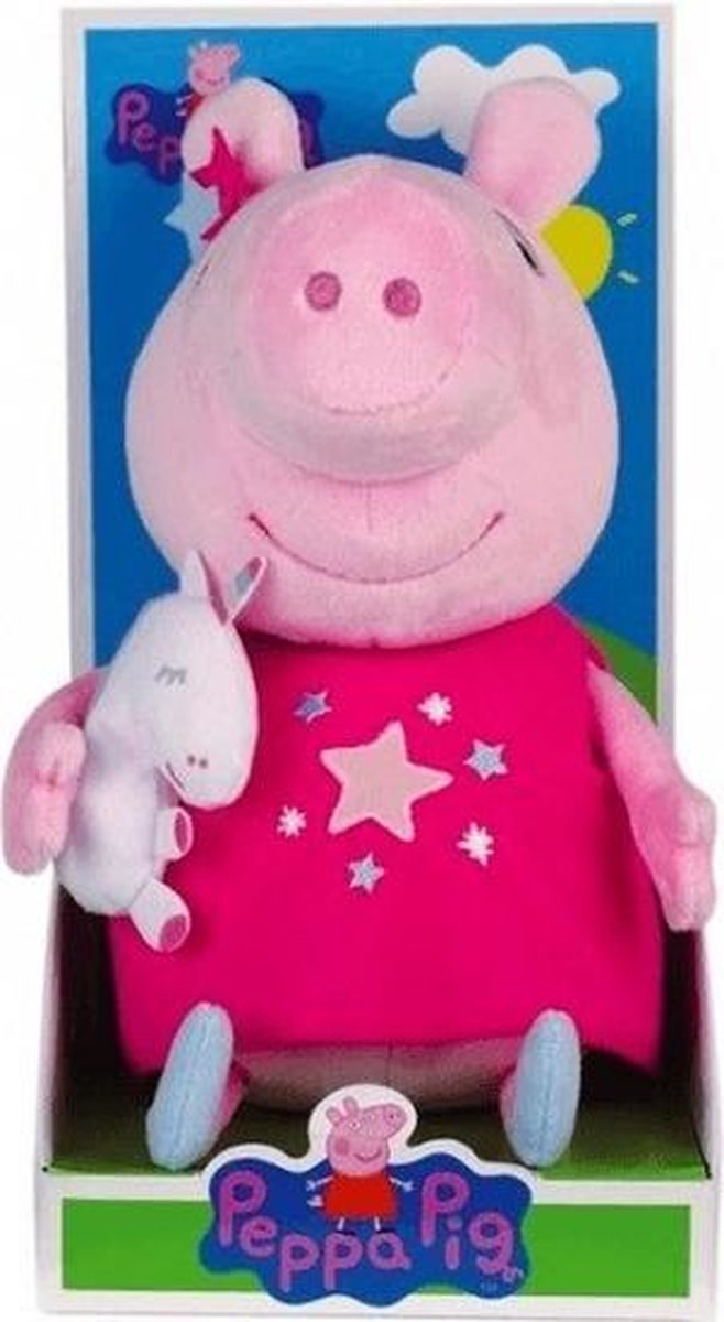 Peluche Peppa Pig / Grande licorne en peluche jouets 24 cm - Dessin animé  cochons /... | bol.com