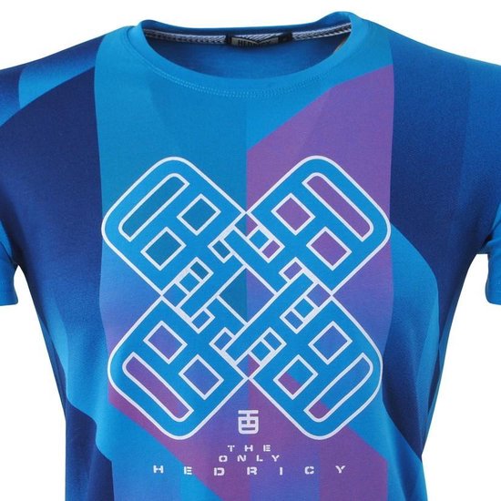 Hedricy Exclusive - Heren T-Shirt - Stretch - Blauw | bol.com