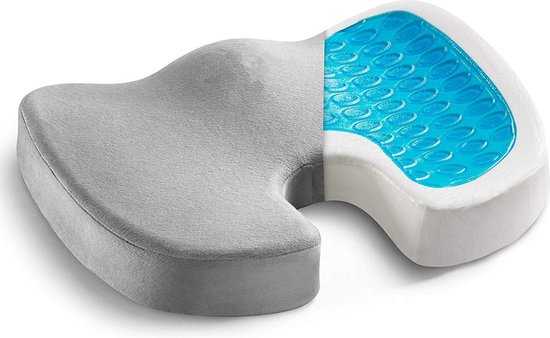 bonmedico Orthopedisch wigkussen, stoel en auto, ergonomisch wigkussen