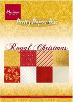 Marianne D Paper pad Royal Christmas PK9151