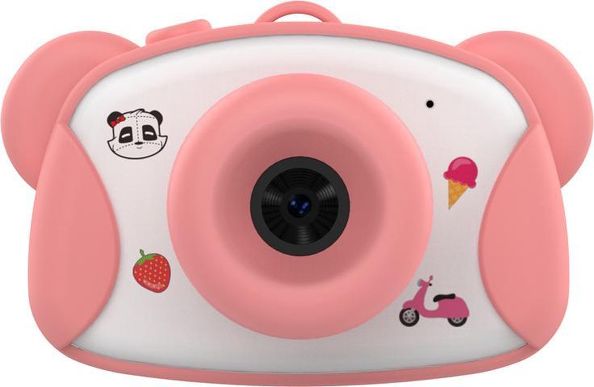 Action Cam Kindercamera 8.0 MP- Fototoestel- Voor Kinderen Roze | bol.com