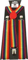 Zac's Alter Ego - Rainbow stripe Bretels - Multicolours