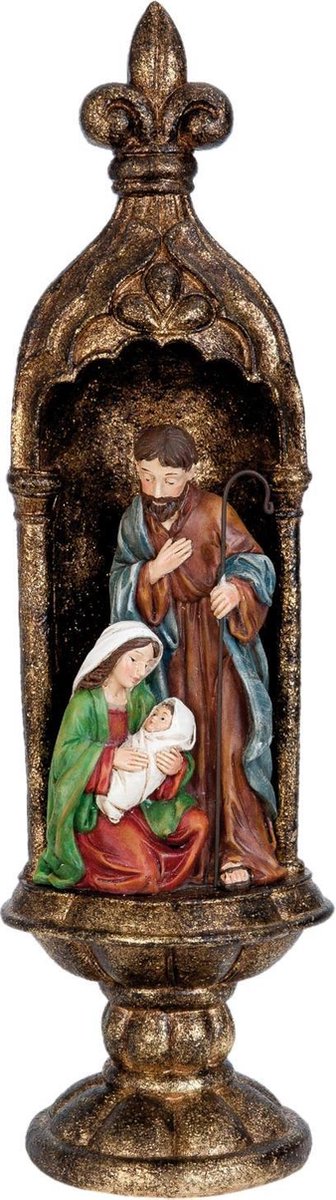 Clayre & Eef Kerstgroep 13x12x45 cm