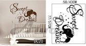 3D Sticker Decoratie Dromenvanger Sweet Dream Muurstickers Slaapkamer Vinyl Art Sticker Woondecoratie Vlinders Muurstickers - DC20 / Large