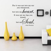 3D Sticker Decoratie aw9513 Valentijnsdag Quotes Muurstickers Citaat Decoraties Woonkamer Sticker Slaapkamer Muurstickers Koppels Kamerdecoratie