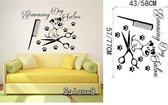 3D Sticker Decoratie Petshop Verzorgingsalon Muursticker Hond in bad nemen Afneembaar Vinyl Art Kat Decals Home Decor - Salon8 / Large