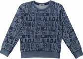 Dj dutchjeans blauwe jongens sweater body mind project - 152