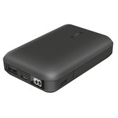 Trust Mobile Forta LCD HD | Powerbank | 10.000 mAh | LCD-display | Compact zak formaat | Zwart