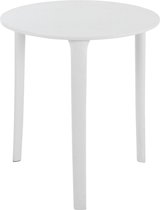 Scandinavian - Bistro tafel - rond - wit - polypropyleen - dia 70cm