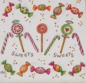 Servetten Sweets 33 x 33 cm