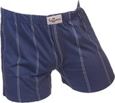 Funderwear / Fun2wear wijde heren boxershort krijtstreep - 1 stuk - XXXL - Blauw