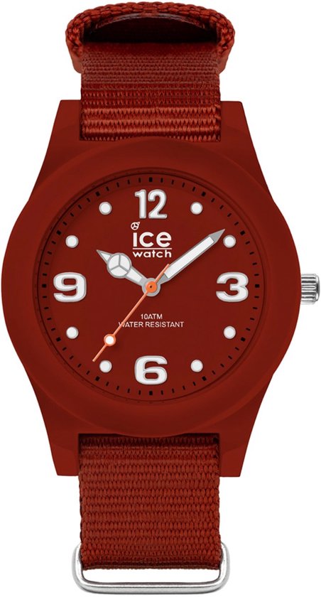 Ice-Watch ICE slim nature IW016448 horloge - Nylon - Rood - Ã˜ 36 mm |  bol.com