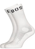 HUGO BOSS Sport Logo (2-pack) - heren sportsokken katoen - wit -  Maat: 39-42