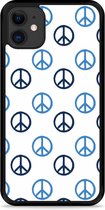 iPhone 11 Hardcase hoesje Peace - Designed by Cazy