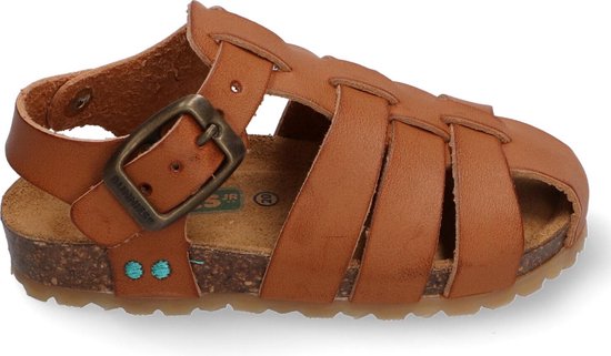 BunniesJR Bonny Beach Uni Sandalen - Bruin - Leer - Gesp | bol.com