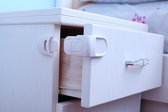 Treklade sluiting - Kinderbeveiliging - Baby veilig - Baby proof - Kasten - Lades - 2 stuks