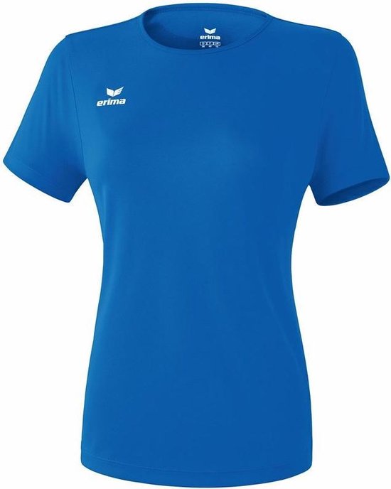 Erima Functioneel Teamsport T-shirt Dames - Shirts  - blauw kobalt - 34