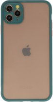 iPhone 11 Pro Max Hoesje Hard Case Backcover Telefoonhoesje Donker Groen