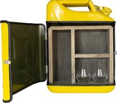 Jerrycan gin bar yellow