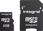 Integral MICROSD MEMORY CARD flashgeheugen 2 GB